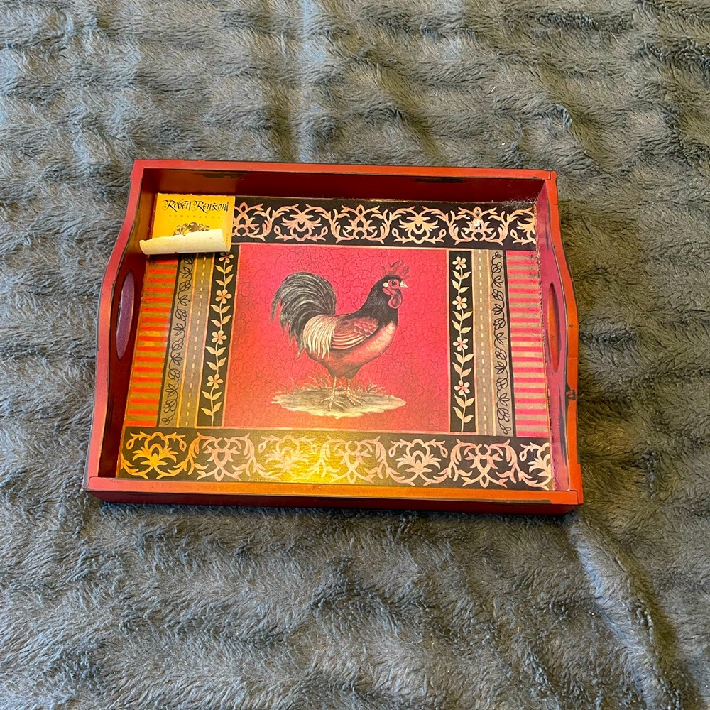 Rustic Robert Renzoni vineyard tray